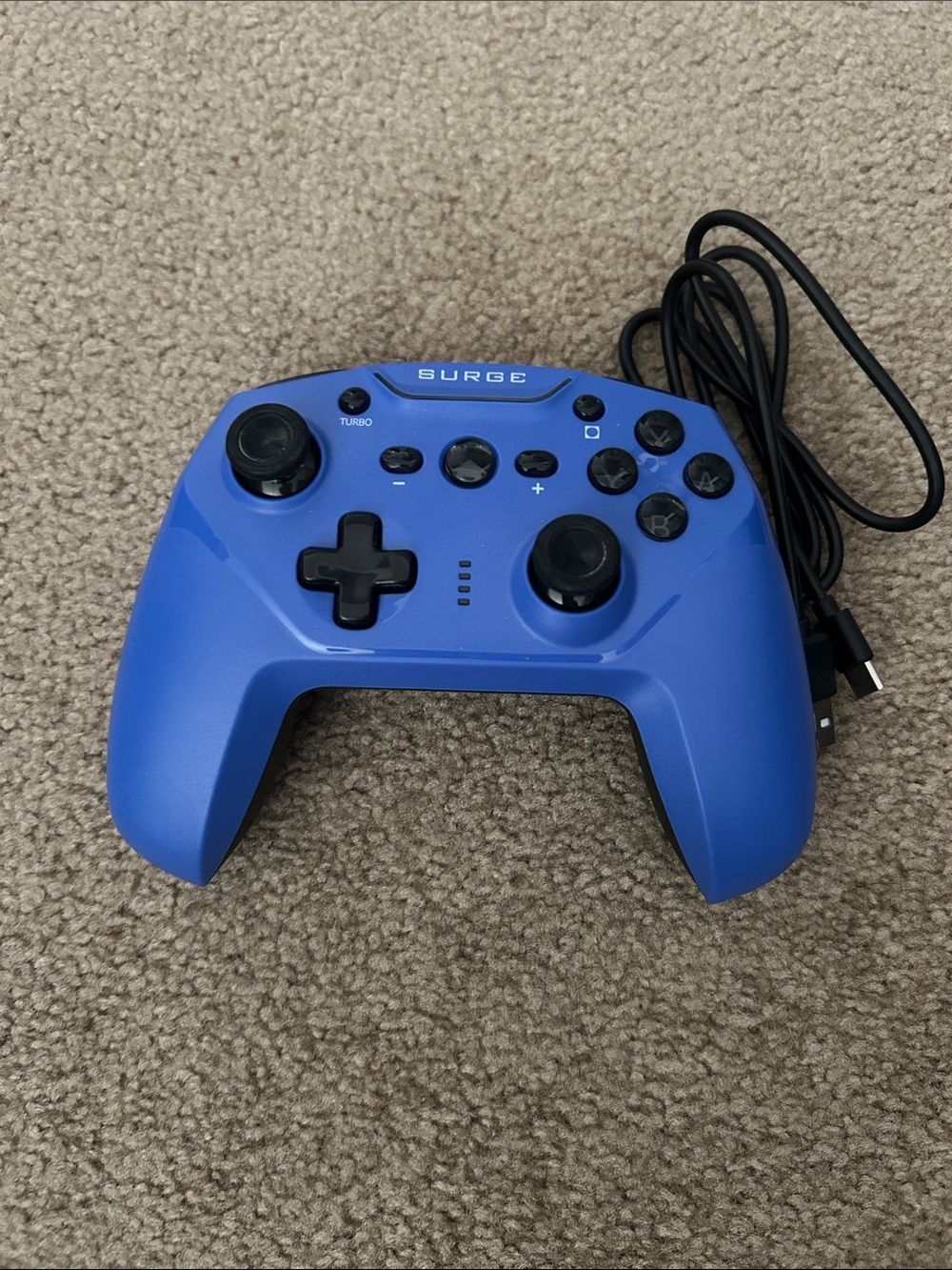 Urge Blue Wired Gaming Controller with USB Cable